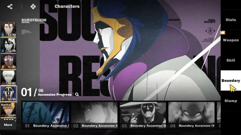 BLEACH: Soul Resonance Accounts NuverseSEA|LV 69|10 SSR [(AizenB2,TosenB2,Ichigo I image 16