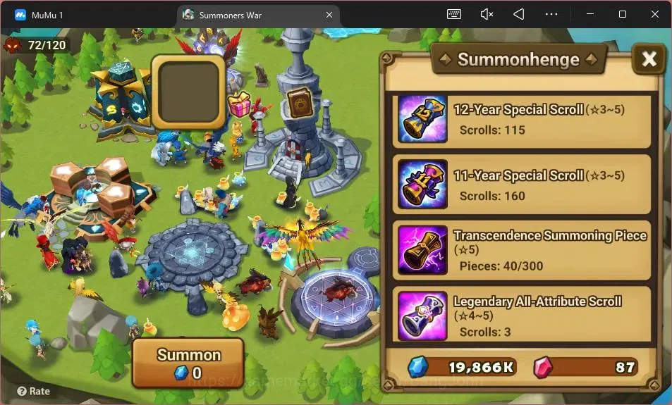 Summoners War: Sky Arena Accounts GLOBAL | NB 5 TESHAR,Starter Gacha 115 12Y+160 11Y image 3