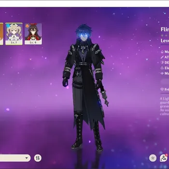 Genshin Impact Accounts Starter ASIA|Best Starter AR 5|1(*5 Char) Flins|4 Char Roster(Noelle,Amber,Lisa,Barbara)|MC