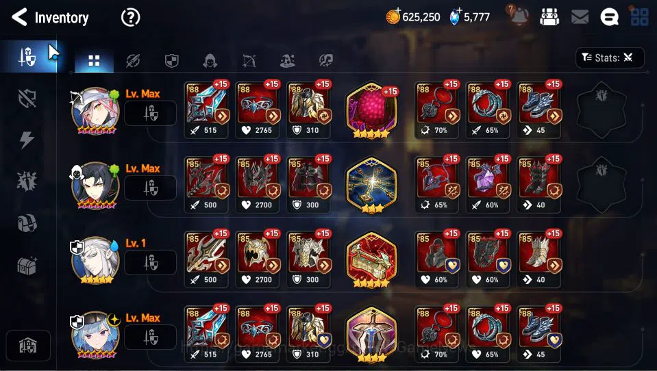 Epic Seven Accounts GLOBAL Unverif|5 ML(LOT Scales,Har setti,A Laika,E image 9