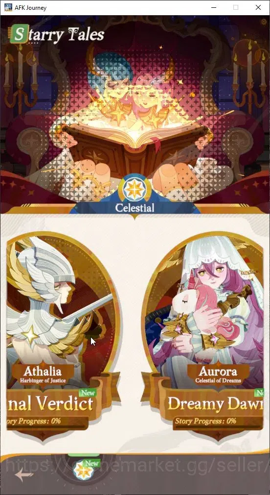 AFK Journey Accounts GLOBAL H57|Collab Frieren|Legendary+ Aurora|8 S Ch image 12