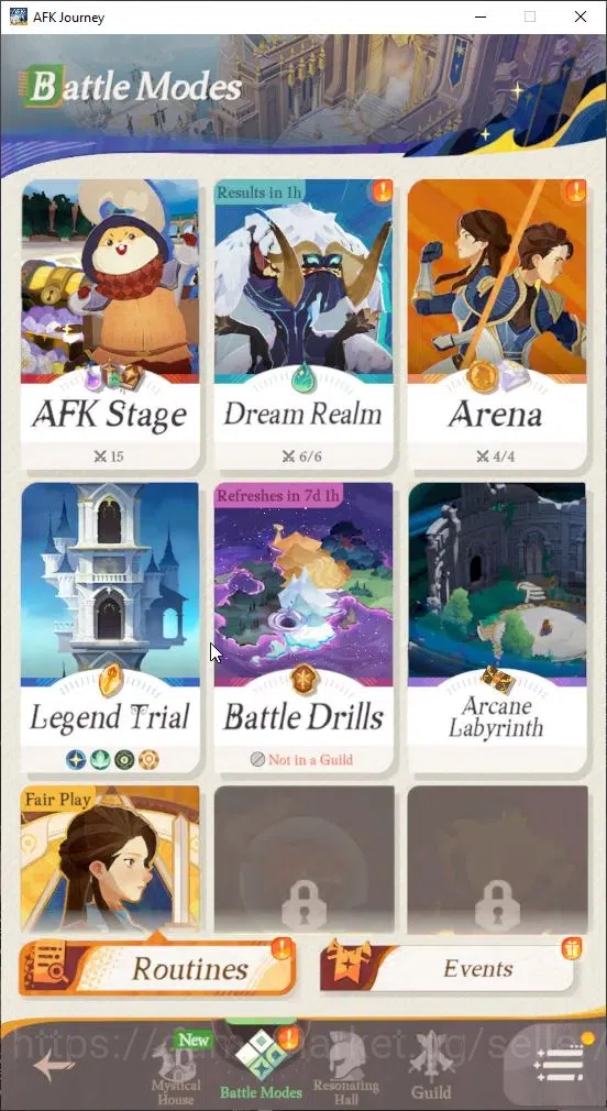 AFK Journey Accounts GLOBAL H57|Collab Frieren|Legendary+ Aurora|8 S Ch image 13