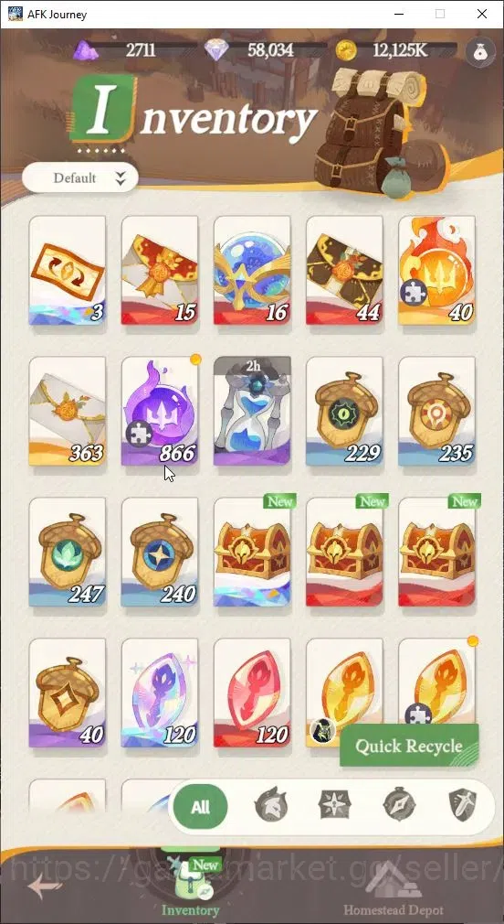 AFK Journey Accounts GLOBAL H57|Collab Frieren|Legendary+ Aurora|8 S Ch image 6