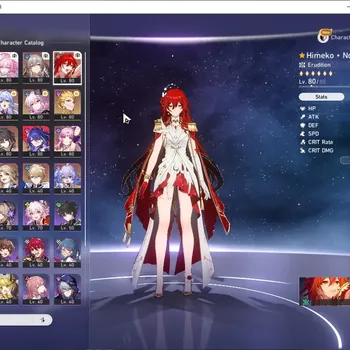 Honkai Star Rail Accounts Others Asia|TL 70|12 Limited (Cyrene E6,Himeko Nova,Gilga)+Sign Evernight,Acheron,DHPT,Robin,Blade