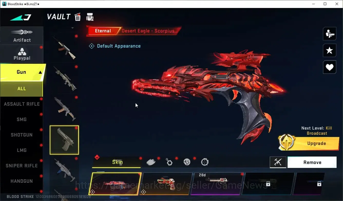 Blood Strike Accounts ASIA|ETERNAL DeAgle+16 ULTRA[EMMA,JET,M4A1,AUG,URB image 10