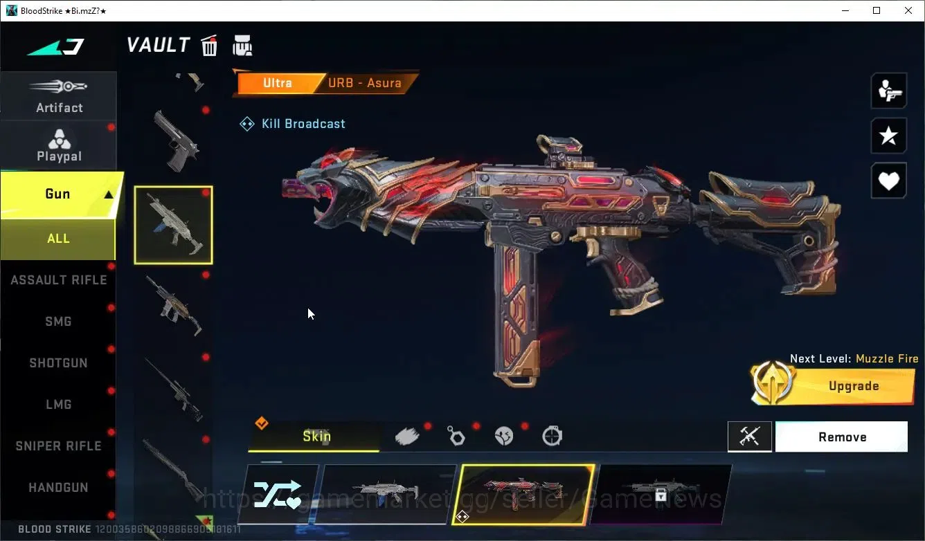 Blood Strike Accounts ASIA|ETERNAL DeAgle+16 ULTRA[EMMA,JET,M4A1,AUG,URB image 16