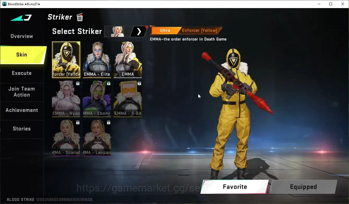Blood Strike Accounts ASIA|ETERNAL DeAgle+16 ULTRA[EMMA,JET,M4A1,AUG,URB image 3