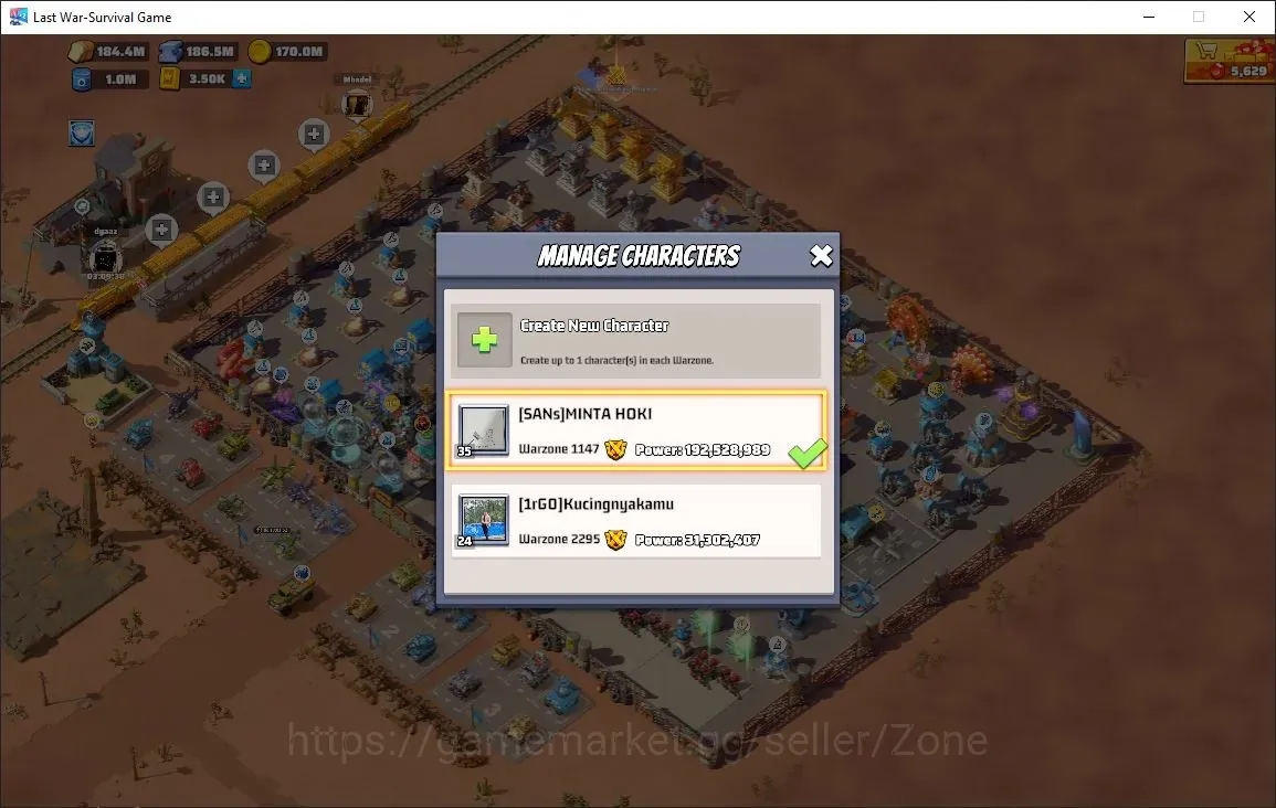 Last War: Survival Accounts SV 1147+2295|HQ 35+24|250.9M PWR|VIP14|3,5k Gold B|Drone Lv155|Gorilla 1