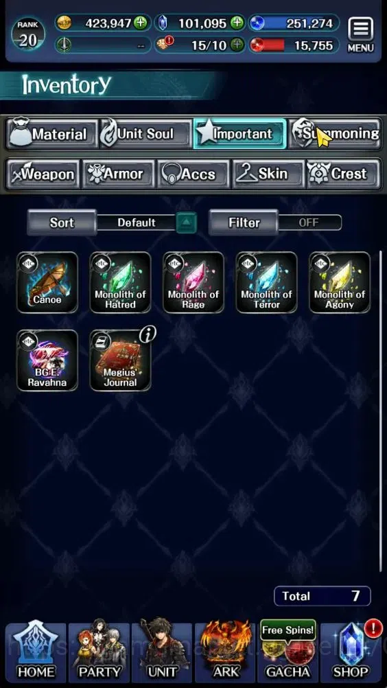 Last Cloudia Accounts Mid‑Game GLOBAL|Rank 20|101k Crystal|Brave Frontier (Goddess Tilith,Fire God Vargas)+(G Lilaha,Kanon 10