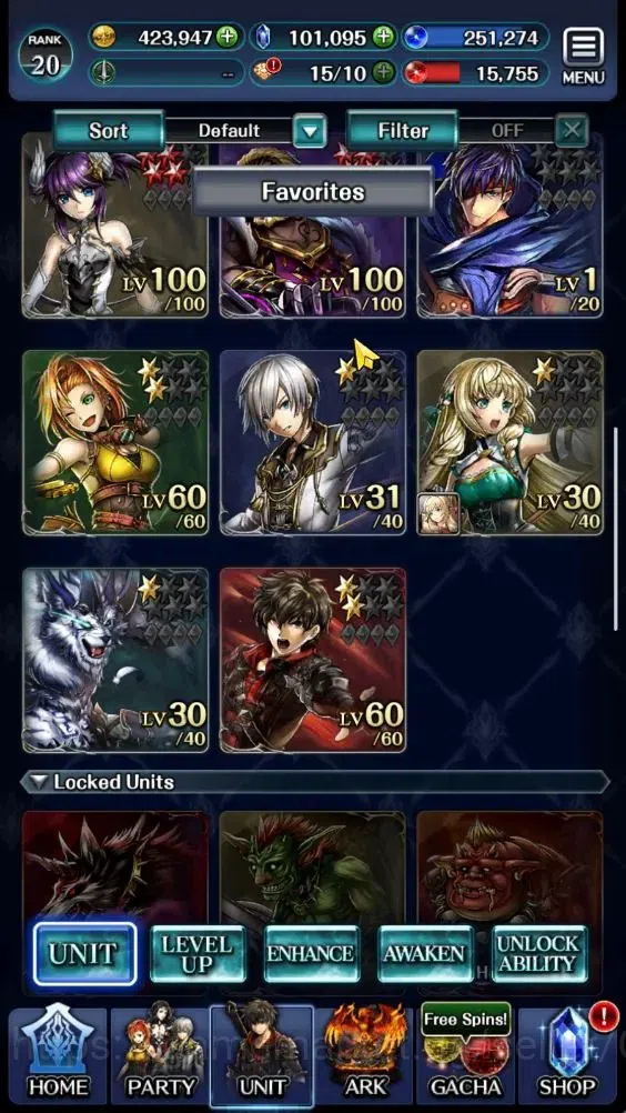 Last Cloudia Accounts Mid‑Game GLOBAL|Rank 20|101k Crystal|Brave Frontier (Goddess Tilith,Fire God Vargas)+(G Lilaha,Kanon 2