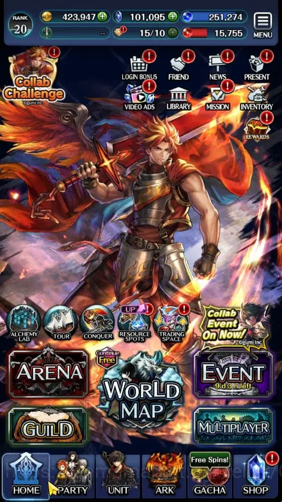 Last Cloudia Accounts Mid‑Game GLOBAL|Rank 20|101k Crystal|Brave Frontier (Goddess Tilith,Fire God Vargas)+(G Lilaha,Kanon 5