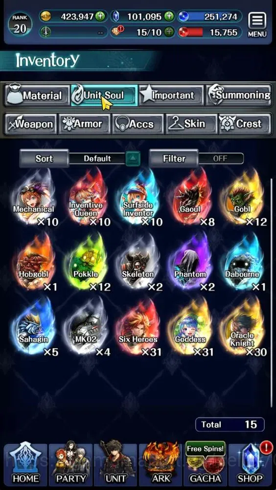Last Cloudia Accounts Mid‑Game GLOBAL|Rank 20|101k Crystal|Brave Frontier (Goddess Tilith,Fire God Vargas)+(G Lilaha,Kanon 9