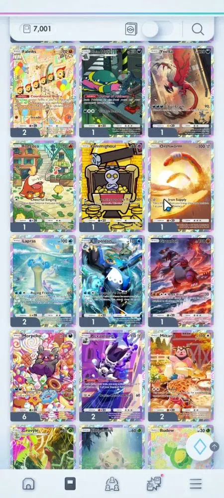 Pokémon TCG Pocket Accounts EN 7K Card|139 EX|2 Crown [Lugia,PokeBall] 39 Shin image 10