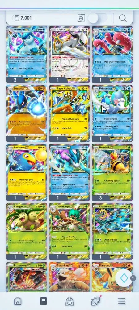 Pokémon TCG Pocket Accounts EN 7K Card|139 EX|2 Crown [Lugia,PokeBall] 39 Shin image 13