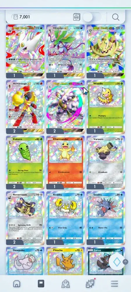 Pokémon TCG Pocket Accounts EN 7K Card|139 EX|2 Crown [Lugia,PokeBall] 39 Shin image 2