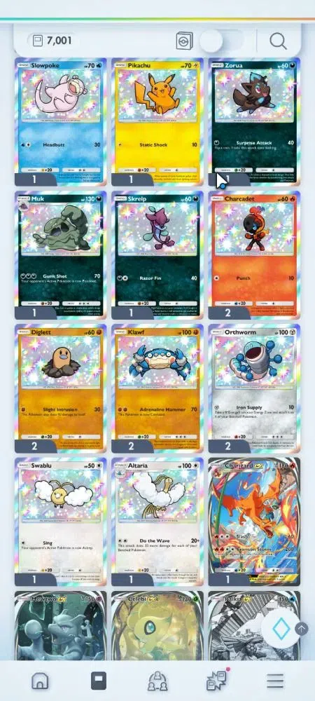Pokémon TCG Pocket Accounts EN 7K Card|139 EX|2 Crown [Lugia,PokeBall] 39 Shin image 3