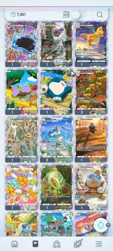 Pokémon TCG Pocket Accounts EN 7K Card|139 EX|2 Crown [Lugia,PokeBall] 39 Shin image 7