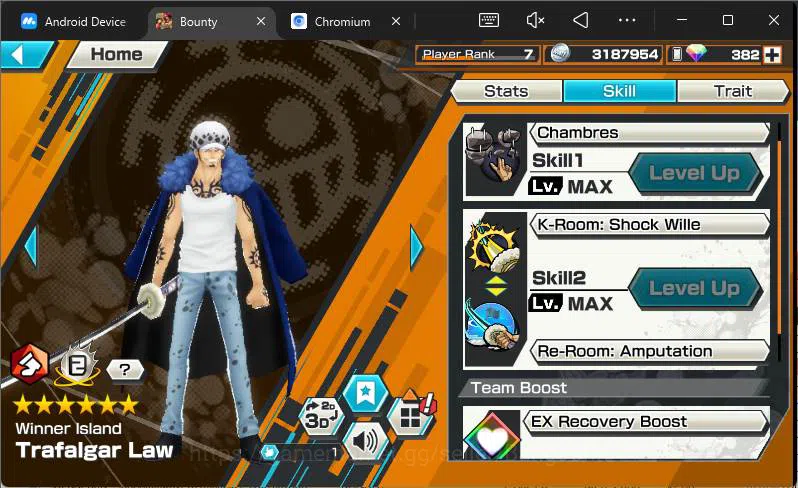 One Piece Bounty Rush Accounts GLOBAL|EX 2+PR 7|BMO Kaido, WI Trafalgar Law,LW Ma image 8