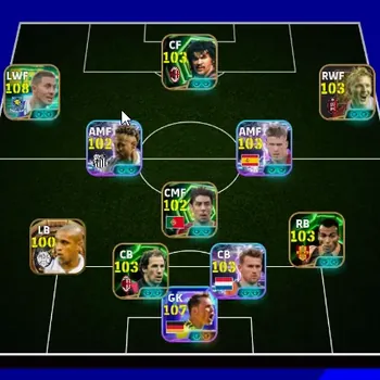 eFootball Accounts High-End Mobile|PW 3218|BigT Lampard|Epic Baresi,Batistuta,Van