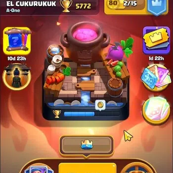 Clash Royale Accounts Starter GLOBAL | CL 1005|Trophy 5772|KTL 12|Card 104|1 hero|8 Evo|Arena 16|193 Gem|Proteck Off| Check