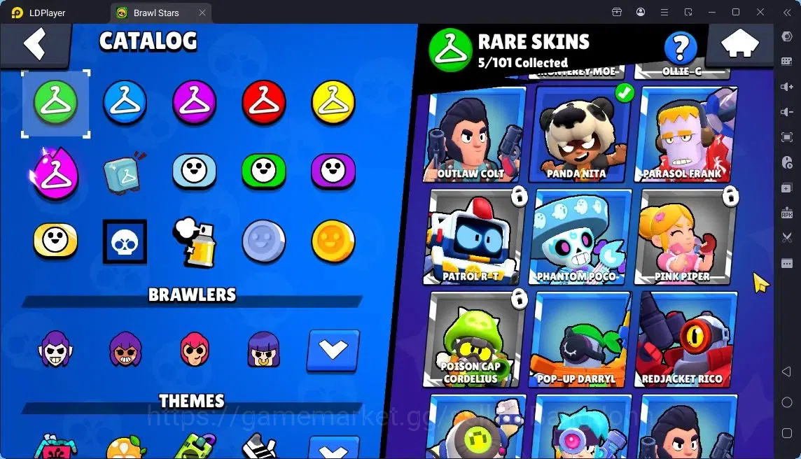 Brawl Stars Accounts Global |Trophy 3347|32 Brawler|3 Max Hypercharge|12274 Bling+44 Gems|1Legendary[Jock 14