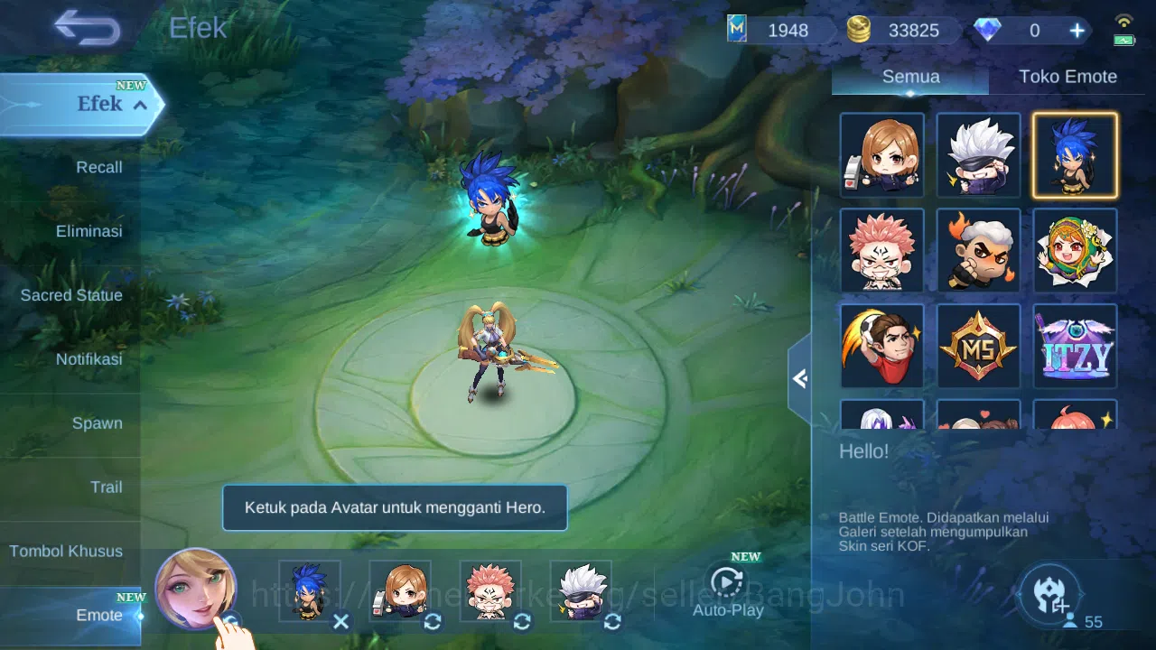 Mobile Legends: Bang Bang Accounts Hero 55 Skin 68 | KOF Karina | Luckybox Odette, Ru image 11