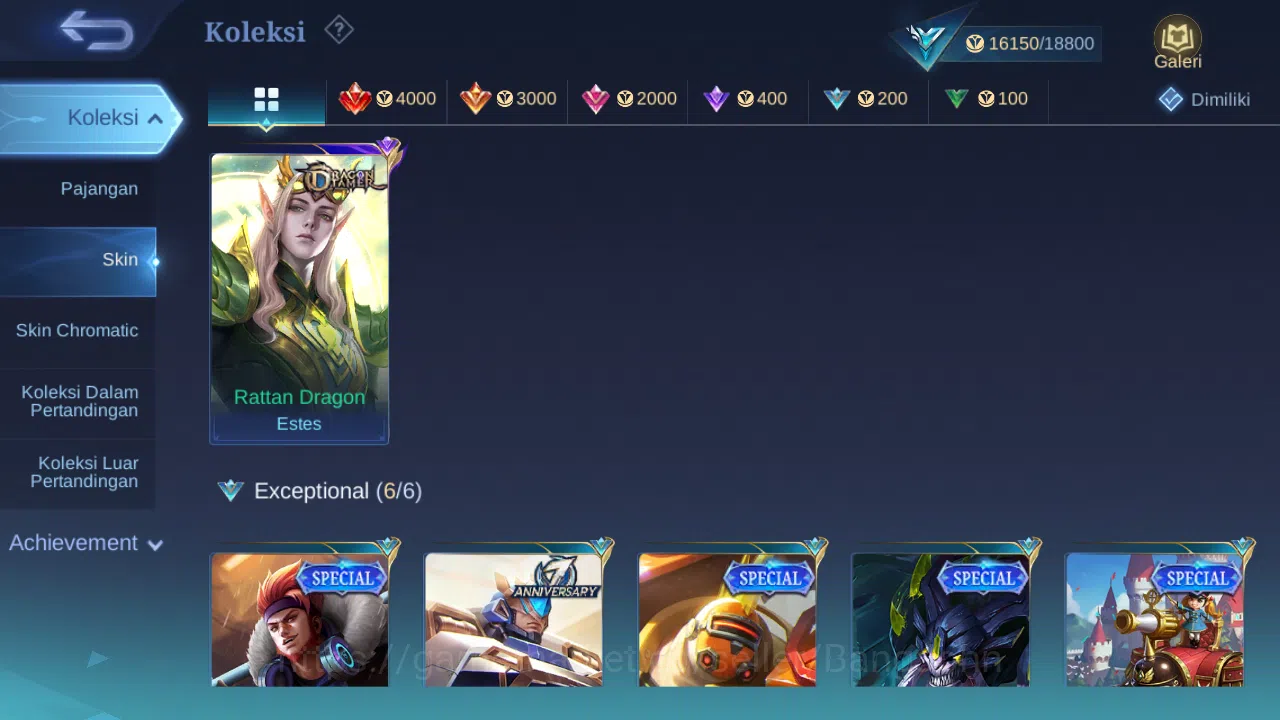 Mobile Legends: Bang Bang Accounts Hero 55 Skin 68 | KOF Karina | Luckybox Odette, Ru image 2