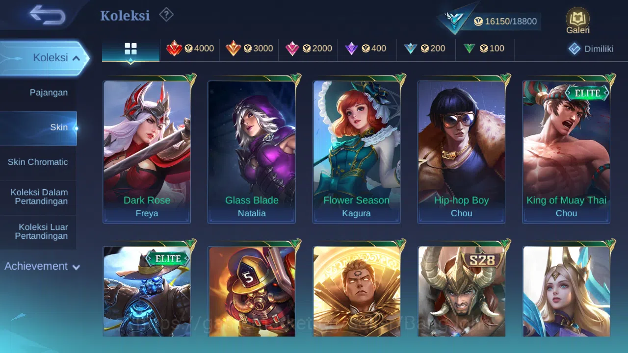 Mobile Legends: Bang Bang Accounts Hero 55 Skin 68 | KOF Karina | Luckybox Odette, Ru image 5