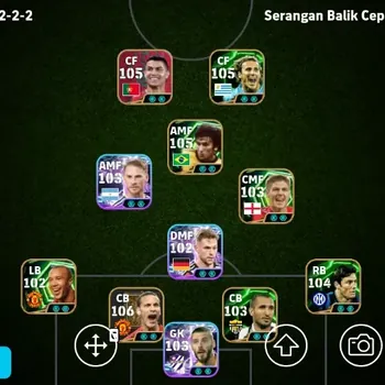 eFootball Accounts Legends & Iconic Players Android|PW 3223|Desire Doue ShowT,Dani Olmo ShowT,Zico Epic,Cafu Epic,Belletti