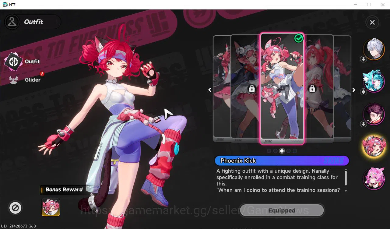 Neverness to Everness Accounts GLOBAL EU|HL 3|1 SSR Limited Nanally+Skin & 5 SR [ image 2