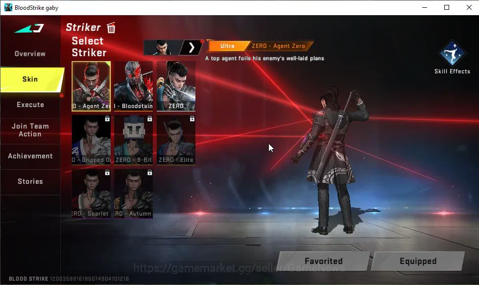 Blood Strike Accounts Mid-Tier ASIA|Collab AOT [Mikasa,M700-Thunder Gun,KAG-6]|10 2