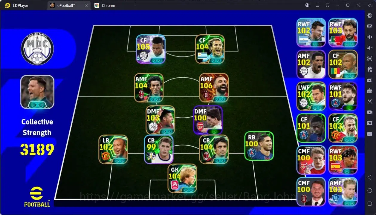 eFootball Accounts Legends & Iconic Players Mobile |PW 3189|Bigtime Salah|Epic Oddo,Donadoni,Kahn,Berbatov,Rijkaard Etc|SHW 1