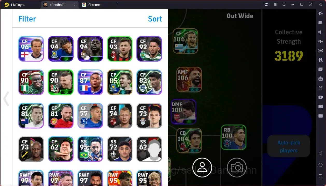 eFootball Accounts Legends & Iconic Players Mobile |PW 3189|Bigtime Salah|Epic Oddo,Donadoni,Kahn,Berbatov,Rijkaard Etc|SHW 2