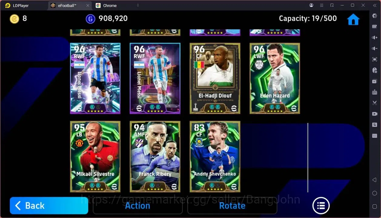 eFootball Accounts Legends & Iconic Players Mobile |PW 3189|Bigtime Salah|Epic Oddo,Donadoni,Kahn,Berbatov,Rijkaard Etc|SHW 6