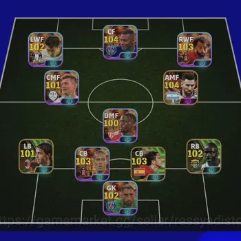 eFootball Accounts Legends & Iconic Players EFOOTBALL BEST PLAYER | BLITZ SON HEUNG MIN,MOH SALAH,BIG TIME MESSI,K HEINZ