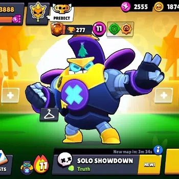 Brawl Stars Accounts 3888 Trophy|31 Brawlers 5 Max|23 Skin|1 HyperCh Lightbeaber Edgar,3 Legendary,4 Mythic,6 Epic|7K