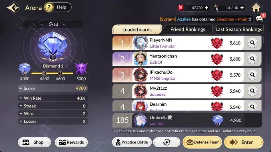 Seven Knights Re:Birth Accounts Global |5 EX7 (Fai,Juri,Roise,Gelidus,Melia)|31 TC image 17