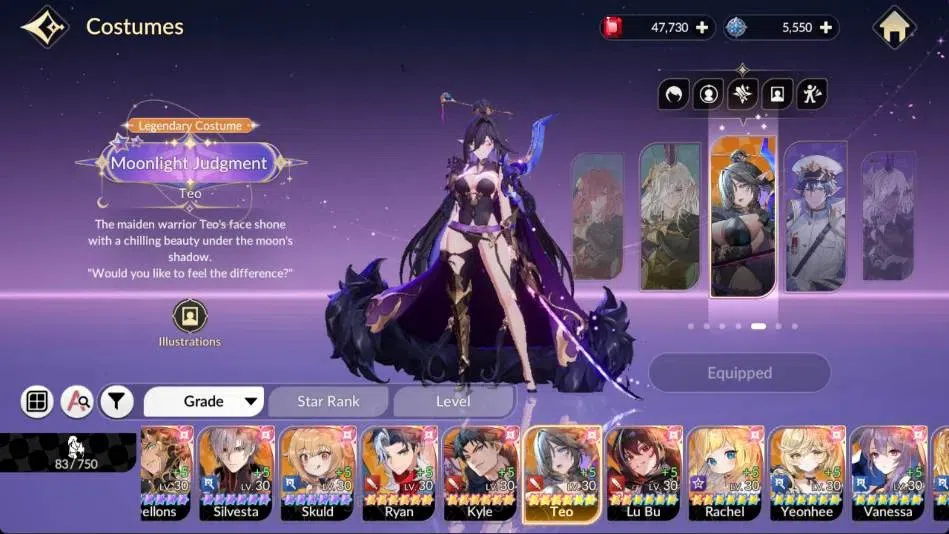 Seven Knights Re:Birth Accounts Global |5 EX7 (Fai,Juri,Roise,Gelidus,Melia)|31 TC image 19