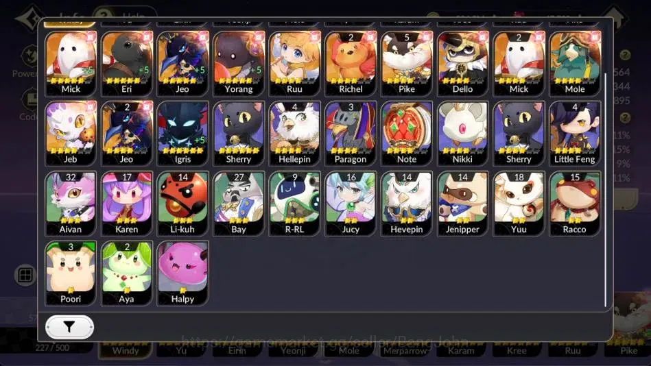 Seven Knights Re:Birth Accounts Global |5 EX7 (Fai,Juri,Roise,Gelidus,Melia)|31 TC image 5