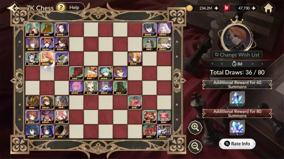 Seven Knights Re:Birth Accounts Global |5 EX7 (Fai,Juri,Roise,Gelidus,Melia)|31 TC image 6