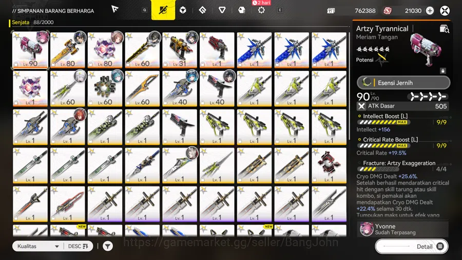 Arknights: Endfield Accounts ASIA | Level 55 | 2 Limit+1 Sign | Yvonne, Tang Ta image 5