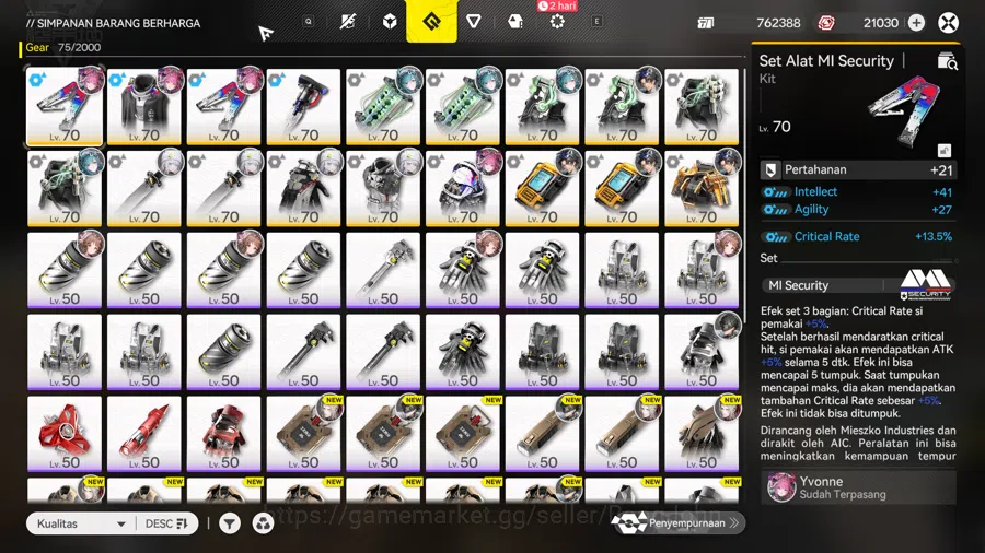 Arknights: Endfield Accounts ASIA | Level 55 | 2 Limit+1 Sign | Yvonne, Tang Ta image 7