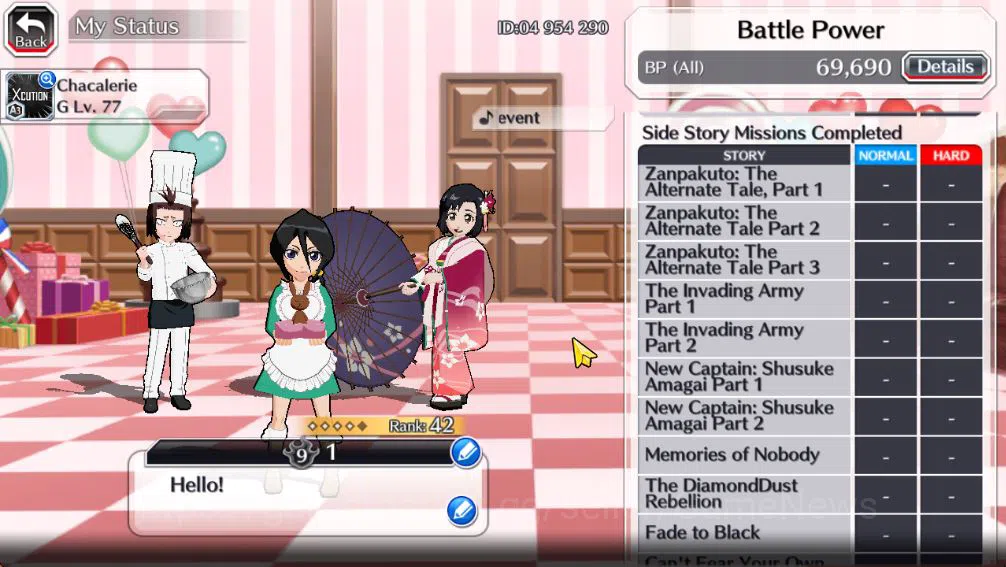 Bleach: Brave Souls Accounts [GLOBAL]6k Orbs+Fresh All Story|Rukia Valentine202 image 5
