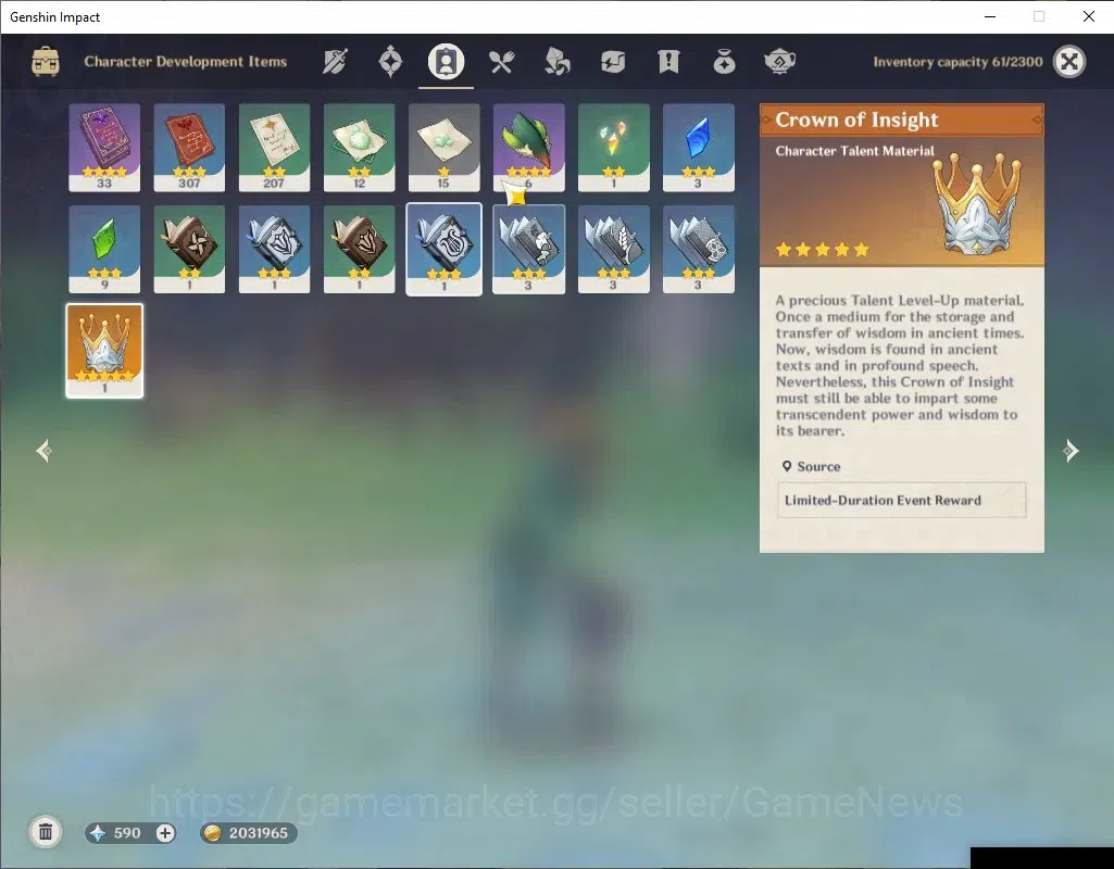 Genshin Impact Accounts Asia | AR 22| All Unset| 1 Limited| [Columbina]| M image 4