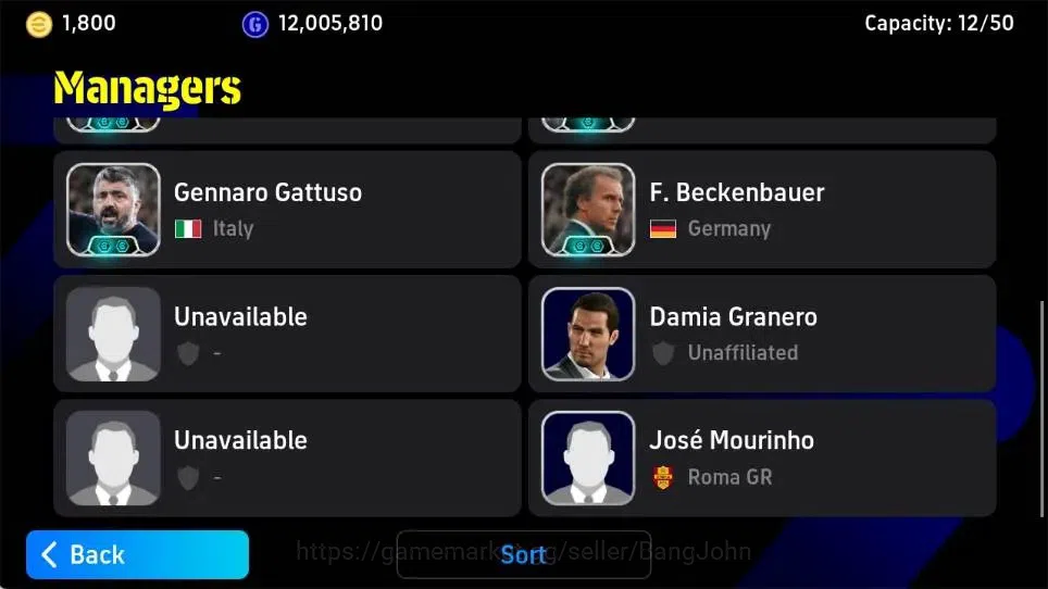 eFootball Accounts Mobile|PW 3206|Bigtime Lampard,Forlan|Epic Baresi, image 3