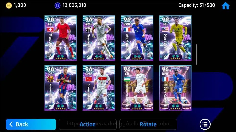 eFootball Accounts Mobile|PW 3206|Bigtime Lampard,Forlan|Epic Baresi, image 6