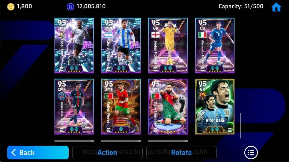 eFootball Accounts Mobile|PW 3206|Bigtime Lampard,Forlan|Epic Baresi, image 9