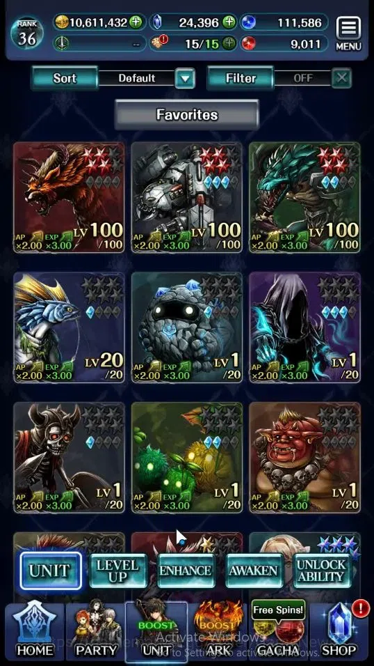 Last Cloudia Accounts Endgame Global|Rank 36|Collab(K Valentz,A2,YI Rem,Veldora,etc) +(EG Seadrael,Telestio,A Roland,Etc)|10 1