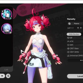 Neverness to Everness Accounts GLOBAL NA|HL 3| 1 SSR Limited Nanally + Skin |4 SR image 1