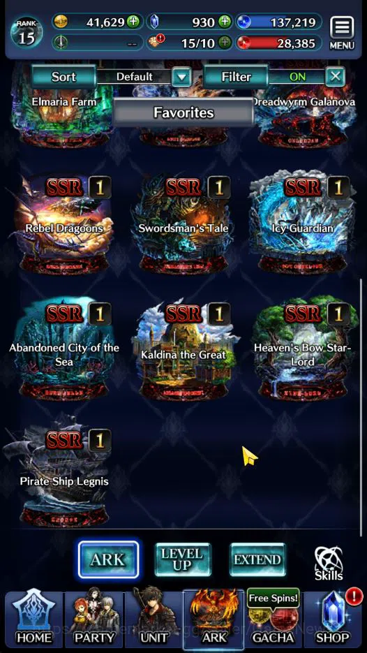 Last Cloudia Accounts GLOBAL | Rank 15 | Ascended Roland, Spirit Maiden  image 8